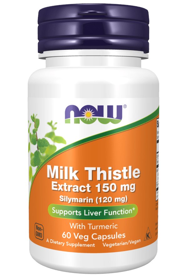 Milk Thistle Extract With Turmeric baksida