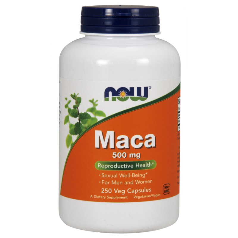 Maca – 500 mg rotextrakt framsida