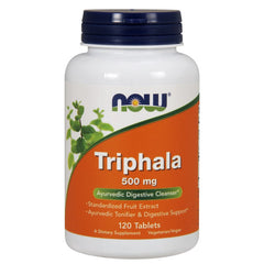 NOW Foods Triphala 120 tablets framsida