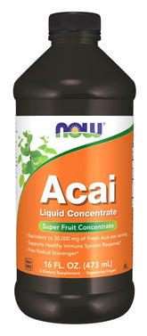 Acai Liquid Concentrate – Brasiliansk Superfrukt framsida