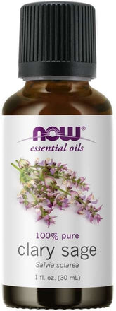 NOW Foods Clary Sage Oil framsida