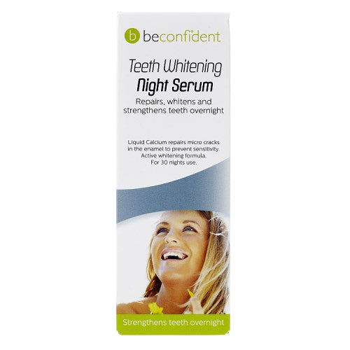 Beconfident Teeth Whitening Night Serum baksida