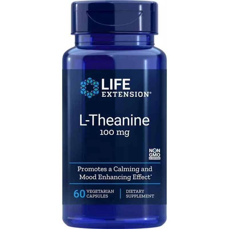L-Theanine 100 mg framsida