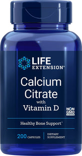 Life Extension Calcium Citrate With Vitamin D framsida