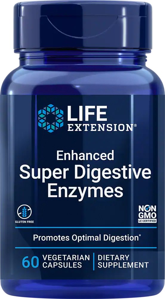 Life Extension Enhanced Super Digestive Enzymes framsida