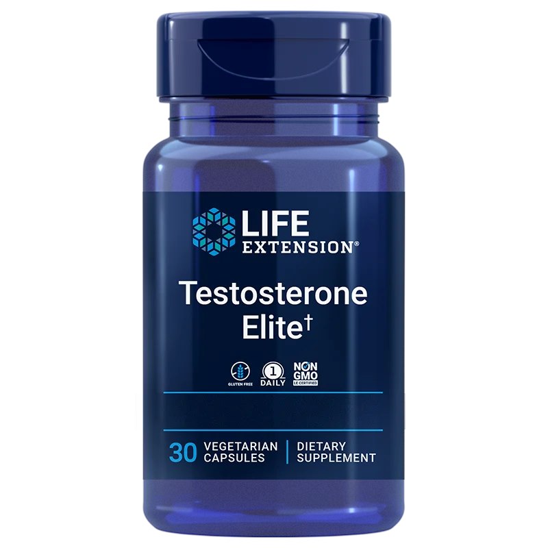 Testosterone Elite – Naturlig testosteronstöd framsida