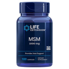 Life Extension - MSM 1000mg - 100 kapselia