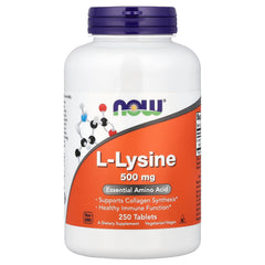 NOW Foods L-Lysine 500mg ingredienser lista