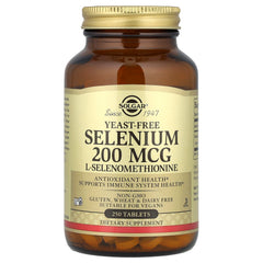Solgar - Selen Gærfri, 200mcg