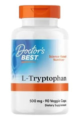 Doctor's Best L-Tryptophan 90 Veggie Caps framsida