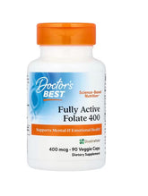 Doctor's Best Fully Active Folate 400 framsida