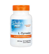 Doctor's Best L-Tyrosine 500mg framsida
