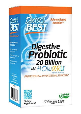 Doctor's Best Digestive Probiotic framsida