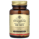 Vitamin K2 MK-7 – 100 mcg framsida