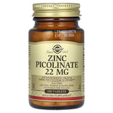 Solgar Zinc Picolinate 100 tabs framsida
