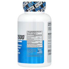 EVLution Nutrition Turmeric 1500 baksida
