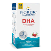 Nordic Naturals DHA 830mg Strawberry framsida