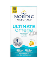 Nordic Naturals - Ultimate Omega Xtra, 1480mg Sitruuna - 60 Pehmeää kapselia