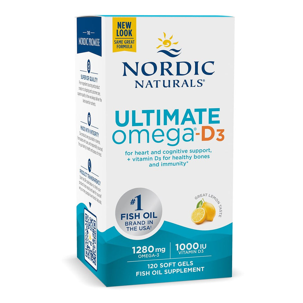 Ultimate Omega-D3 Citron framsida