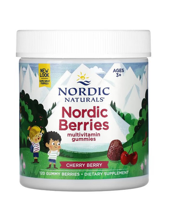 Nordic Berries Multivitamin Gummy Citrus framsida