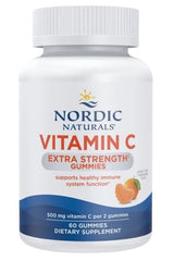 Vitamin C Extra Strength Tugggummin – Tangerinsmak framsida