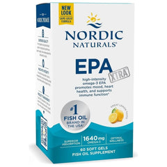 Nordic Naturals EPA Xtra baksida näringsfakta