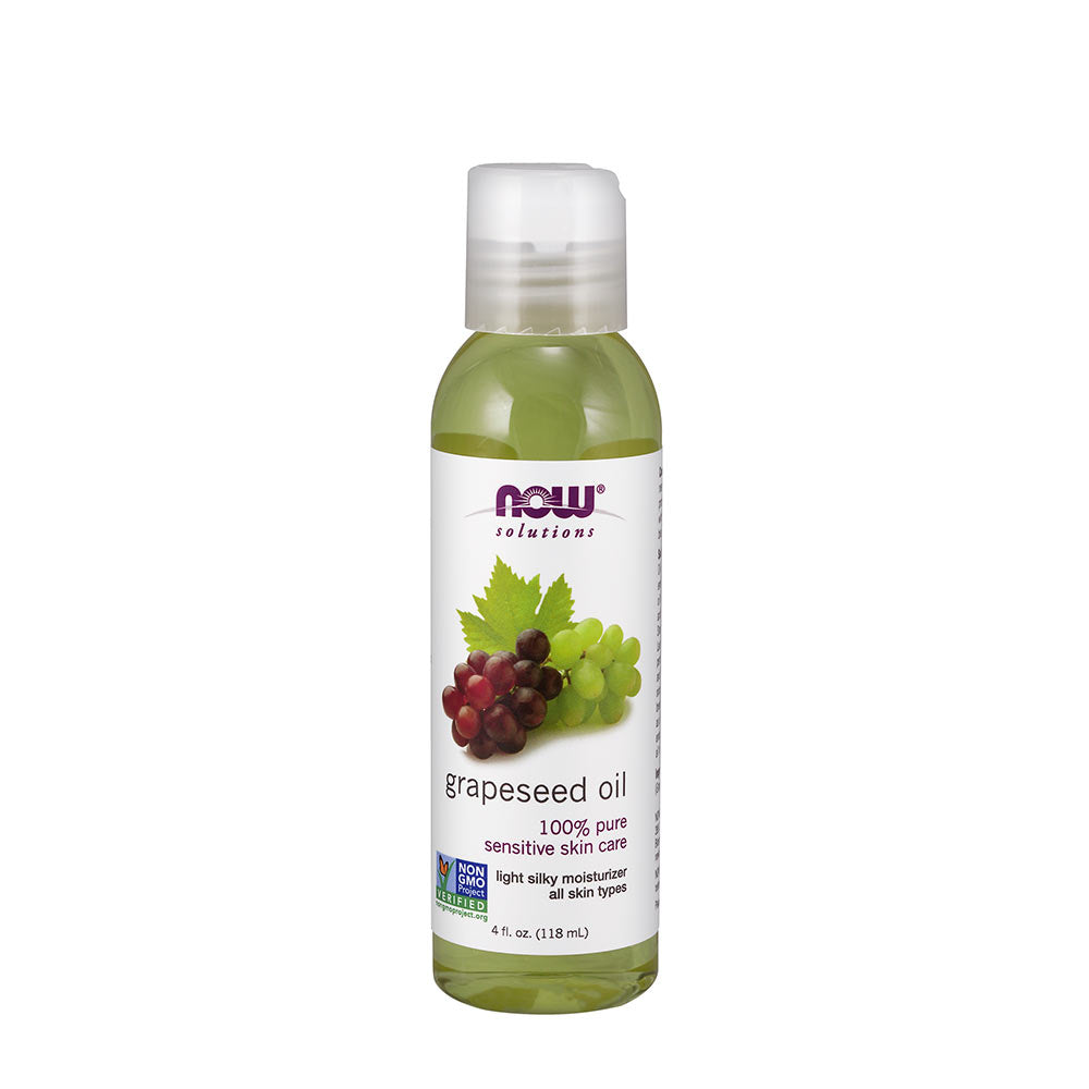 NOW Foods Grapeseed Oil framsida