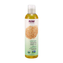 Now Foods - Luomu seesaminsiöljy - 237ml