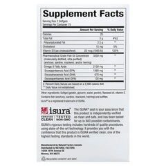 Omega-3 med Vitamin D3 näringsfakta och dosering