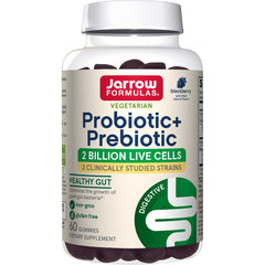 Jarrow Formulas Probiotic+ Prebiotic 60 Gummies framsida