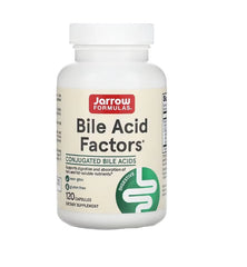 Jarrow Formulas Bile Acid Factors baksida näringsfakta