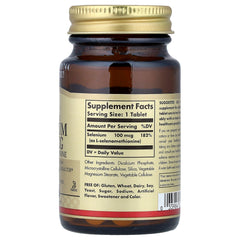 Solgar - Selenium Yeast Free 100mcg 100 Tabs