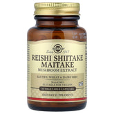 Reishi, Shiitake & Maitake Svampextrakt framsida