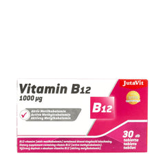 Jutavit - Vitamin B12 Active Methylcobalamin - 30 Tabletter