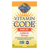 Garden Of Life - Vitamin Code Raw D3 - 60 Vcaps
