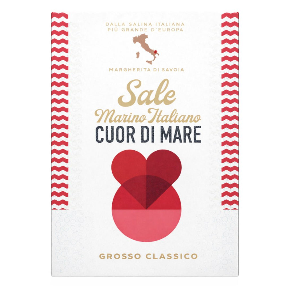 Cuor Di Mare italienskt havsalt framsida