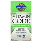 Garden of Life Vitamin Code Raw B-Complex näringsfakta