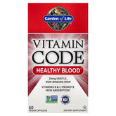 Vitamin Code Healthy Blood – Järn & B-vitaminer framsida