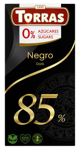 Torras Dark Chocolate 85% framsida