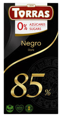 Torras Dark Chocolate 85% näringsfakta och ingredienser