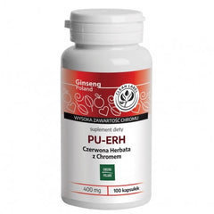 Ginseng Poland Pu-Erh Red Tea With Chromium framsida