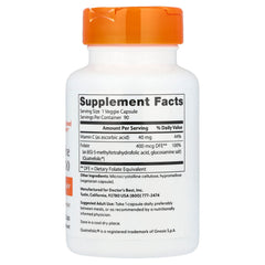 Doctor's Best Fully Active Folate 400 näringsfakta