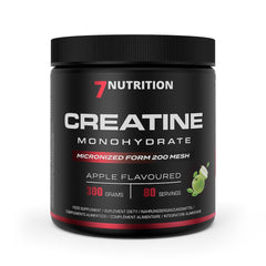 7 Nutrition - Creatine Monohydrate, Green Apple - 300g