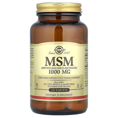 Solgar - MSM (Methylsulfonylmethane) 1000mg