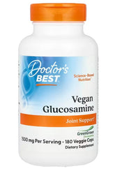 Doctor'S Best - Vegan Glucosamine With Greengrown, 1500mg - 180 Vcaps