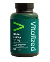 Vitalized Iron Plus 90 kapslar framsida