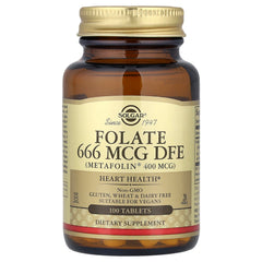Solgar - Metafolin - Folate-tuki