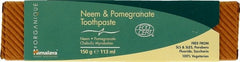 Neem & Granatäpple Tandkräm baksida ingredienser