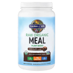 Garden of Life RAW Meal baksida näringsfakta