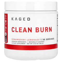 Kaged - Muscle - Clean Burn Powder (Strawberry Lemonade - 186g)